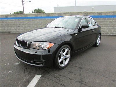 BMW : 1-Series 128i 128 i 1 series low miles 2 dr coupe manual gasoline 3.0 l straight 6 cyl black