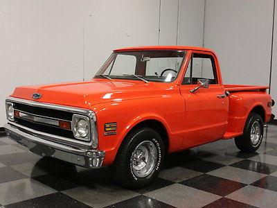 Chevrolet : C-10 FRESHLY BUILT STEP-SIDE, SOUTHERN TRUCK, 283 V8, AUTO, POWER STEERING AND BRAKES