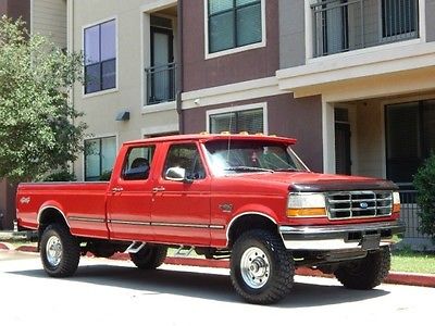 Ford : F-350 Freeshipping F-350 7.3L Diesel 4X4 XLT Crew Cab Long Bed 78K Miles! NEW SHOWROOM CONDITION!!!