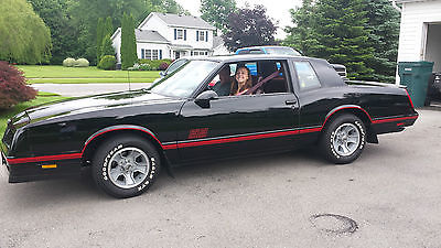 Chevrolet : Monte Carlo SS Coupe 2-Door 1987 chevrolet monte carlo ss super sport coupe black 3 250 original miles