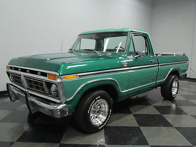 Ford : F-100 Ranger XLT VERY CLEAN, FRESH 351 WINDSOR, POWER STEER & BRAKES, A/C, GREAT CLASSIC LOOK!