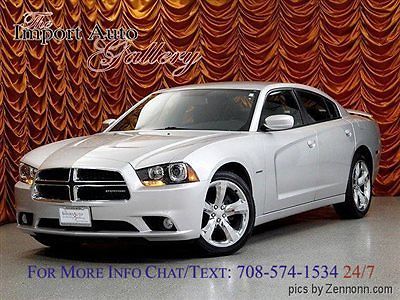Dodge : Charger R/T R/T Low Miles 4 dr Sedan Automatic Gasoline 5.7L 8 Cyl Tungsten Metallic
