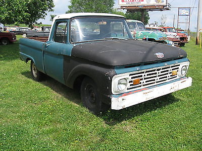 Ford : F-100 1964 ford f 100 short bed pickup truck