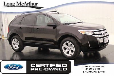 Ford : Edge SEL Ford Certified V6 AWD 1 Owner 15K Low Miles SEL Certified 3.5 V6 All-Wheel Drive Auto Headlights Rear Park Sensors