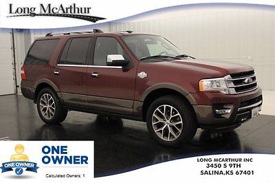 Ford : Expedition King Ranch Certified 4X4 Ecoboost Nav Sunroof 4X4 King Ranch Certified Turbo 3.5 V6 Ecoboost Navigation Moonroof Remote Start