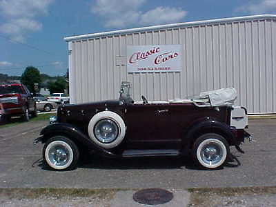 Ford : Model A TWO  PHAETON  CONVERTIBLE FORD  PHAETON  TWO  DOOR  CONVERTIBLE