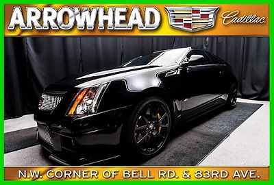 Cadillac : CTS V Coupe 2-Door 2012 cts v coupe yellow caliper automatic bose nav suede steering saffron seats