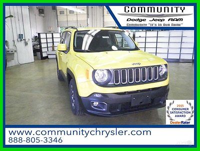 Jeep : Renegade Latitude 2015 latitude new turbo 1.4 l i 4 16 v manual fwd suv premium