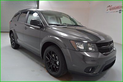 Dodge : Journey SXT Blacktop SUV 3.6L V6 Gas FWD Heated Seats Leather Interior Heated Seats17inch Wheels 2015 Dodge Journey SXT Blacktop