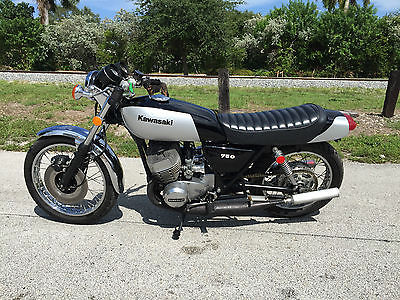 Kawasaki : Other 1974 kawasaki h 2 750 cc triple 2 stroke