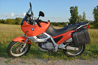 BMW : F-Series Rare 1997 BMW F650ST (Strada) in Orlando Orange (Certified)