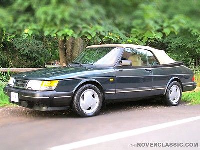 Saab : 900 Turbo Convertible 1992 saab 900 turbo convertible 87 835 original miles manual gearbox
