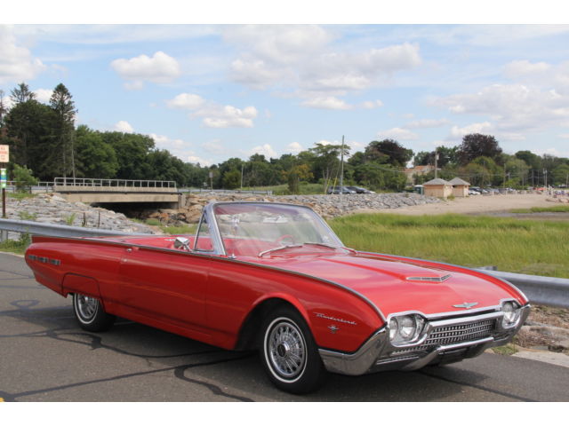 Ford : Thunderbird CONVERTIBLE 1962 ford thunderbird convertible nice driver quality well sorted runs well