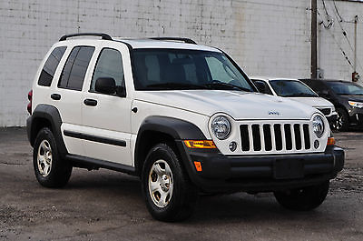 Jeep : Liberty Sport Sport Utility 4-Door Only 82K 4WD Sunroof Keyless Entry Clean Truck Recovered Theft Rebuilt 08 05 04