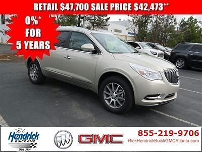Buick : Enclave FWD 4dr Leather FWD 4dr Leather New SUV Automatic Gasoline 3.6L V6 Cyl  CHAMPAGNE SILVER METALLI