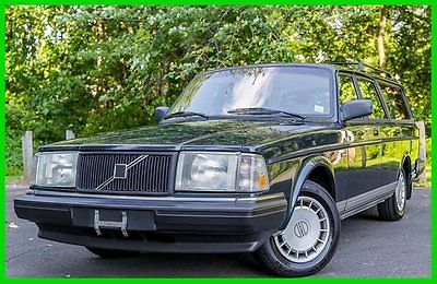 Volvo : 240 Base Wagon 4-Door 1992 volvo 240 wagon rare low 87 k miles carfax