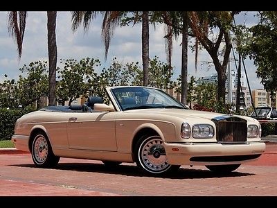 Rolls-Royce : Corniche MAGNOLIA ONLY 25K MILES $1,010.00  A MONTH 2000 FRENCH NAVY LEATHER BURR OAK