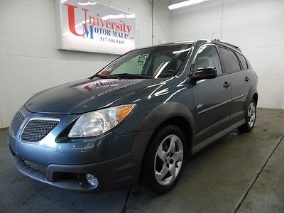 Pontiac : Vibe Base Wagon 4-Door 4 dr clean power auto 4 cyl hatchback blue maintained efficient cd suv space