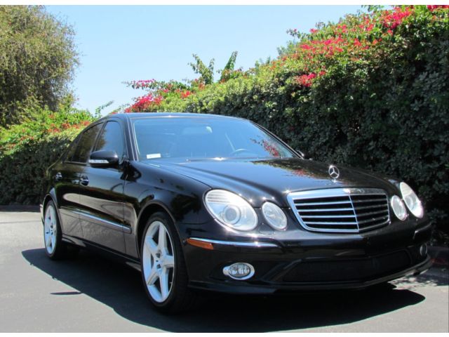 Mercedes-Benz : E-Class 4dr Sdn Luxu Used 09 Benz Navigation Premium Package Moon Roof Leather Heated Seats Clean
