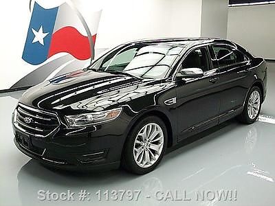 Ford : Taurus LIMITED CLIMATE LEATHER REAR CAM 2014 ford taurus limited climate leather rear cam 37 k 113797 texas direct auto
