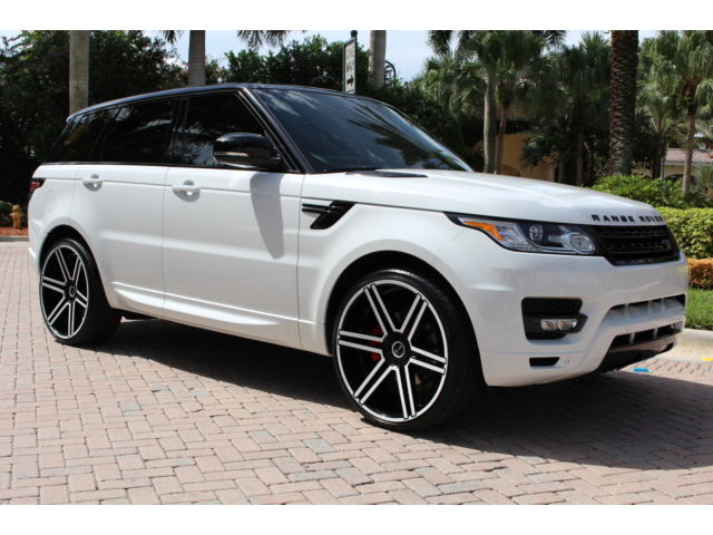 Land Rover : Range Rover Sport 4WD 4dr HSE 2014 range rover sport supercharged custom warranty clean carfax we finance