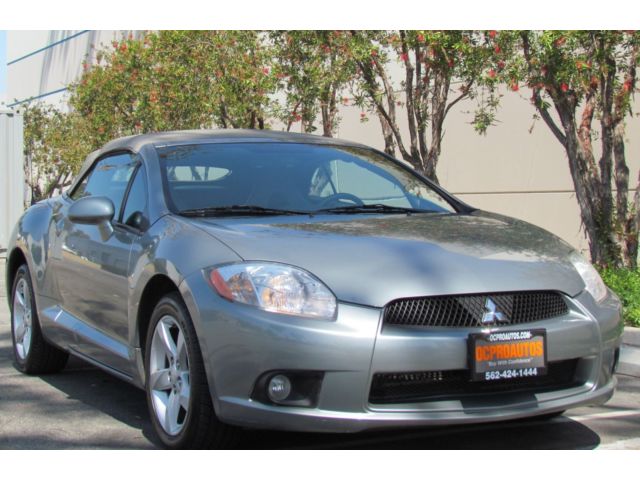 Mitsubishi : Eclipse 2dr Spyder M Convertible Leather Heated Seats Sirius Xm Radio One Owner Alloy Wheels Clean