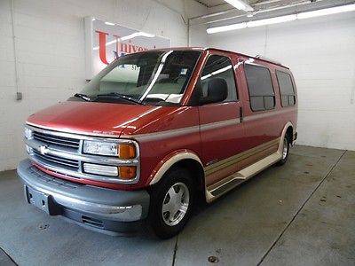Chevrolet : Express YF7 POWER AUTO VAN CARGO CLEAN SPACIOUS TOW HAUL V8 WOOD MAINTAINED RWD 2WD