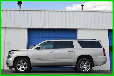 Chevrolet : Suburban LTZ 4X4 4WD ACTIVE CRUISE $71000+ MSRP LOADED SAVE Repairable Rebuildable Salvage Lot Drives Great Project Builder Fixer Easy Fix