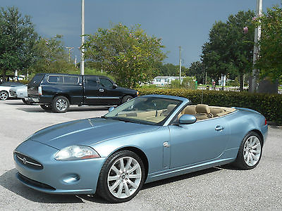 Jaguar : XK XK XK CONVERTIBLE, NEW GENERATION, FROST BLUE/CARAMEL LUX PACK! BEAUTIFUL CAR!!