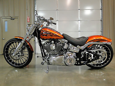 Harley-Davidson : Softail Harley Davidson CVO Breakout FXSSBSE SCREAMIN EAGLE Vance & Hines exhaust CHORME