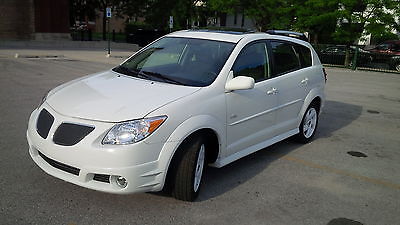 Pontiac : Vibe Base Wagon 4-Door 2006 super clean mint condition white 4 door pontiac vibe hatchback wagon 4 cyl