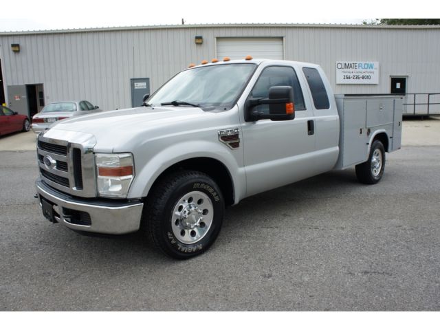 Ford : F-250 2WD SuperCab 2008 ford f 250 powerstroke diesel service body tommy gate super nice