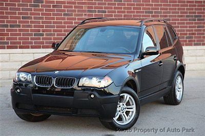BMW : X3 3.0i 05 bmw x 3 3.0 i panoramic sunroof heated leather seats cd player 1 owner clean