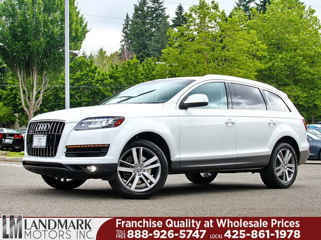 2011 Audi Q7 3.0T Premium Bellevue, WA