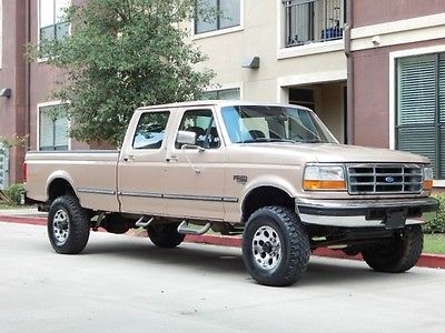 Ford : F-350 Freeshipping F-350 7.3L Diesel 4X4 XLT Crew Cab Long Bed CLEAN! OFF ROAD TIRES! WELL KEPT!