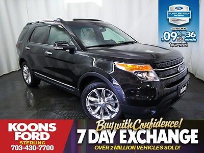 Ford : Explorer Limited 4WD CERTIFIED & VERY LOADED~NAVIGATION~MOONROOF~LEATHER~BLIS~ONE-OWNER~NON-SMOKER