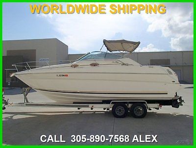 2000 SEA RAY SUNDANCER 270! GENERATOR! A/C! 580 HOURS! SUPER CLEAN!