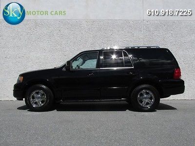 Ford : Expedition Limited 43 889 miles 4 x 4 limited rear dvd moonroof navi 3 rd row upgraded kenwood audio