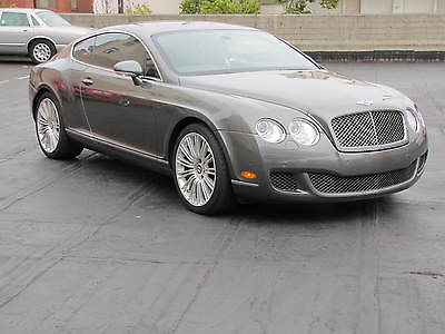 Bentley : Continental GT Speed in Granite with 40,183 miles 2009 bentley continental gt speed granite with beluga