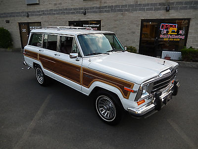 Jeep : Wagoneer WAGONMASTER 1990 jeep grand wagoneer wagonmaster restoration only 52 000 miles