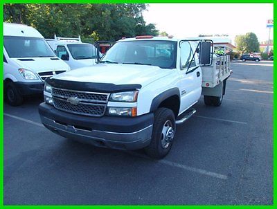 Chevrolet : Silverado 3500 Work Truck4WD Aluminum Flatbed Hauler with Goosene 2005 work truck used turbo 6.6 l v 8 32 v 4 wd