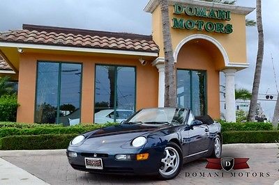 Porsche : 968 Base Convertible 2-Door ONE OWNER, Service History, RARE Amazon Green Metallic Paint, Clean Carfax