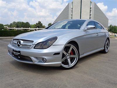 Mercedes-Benz : CLS-Class CLS500 4dr Coupe 5.0L 06 cls 500 sedan leather heated cooled seats sunroof nav wood trim 20 in whls