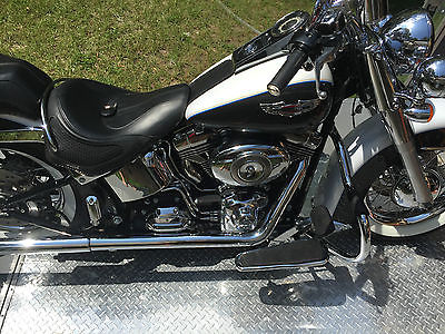 Harley-Davidson : Softail 2008 harley davidson softail deluxe low mileage flstn free shipping u s only