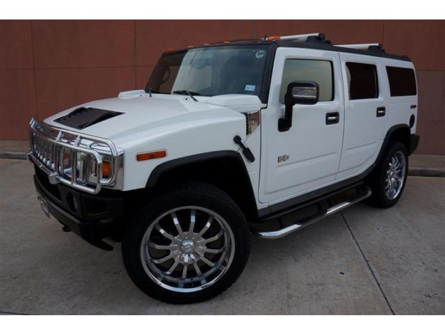 Hummer : H2 LUXURY 4WD EXTRA NICE 06 HUMMER H2 LUXURY 4WD NAV SUNROOF BOSE HEATED SEAT BRUSHGUARD CLEAN