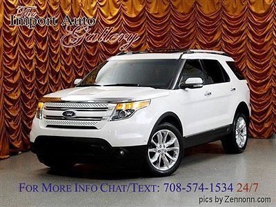 Ford : Explorer 4WD 4dr Limited 4 wd 4 dr limited low miles suv automatic gasoline 3.5 l v 6 cyl white suede
