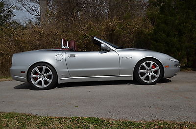 Maserati : Spyder spyder convertible Maserati Spyder  silver, red leather, cambiocorsa transmission