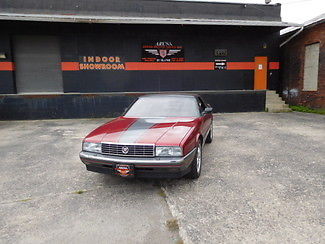 Cadillac : Allante OHIO STATE COLORS 1989 gray ohio state colors