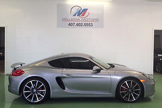 Porsche : Cayman S 2014 silver s