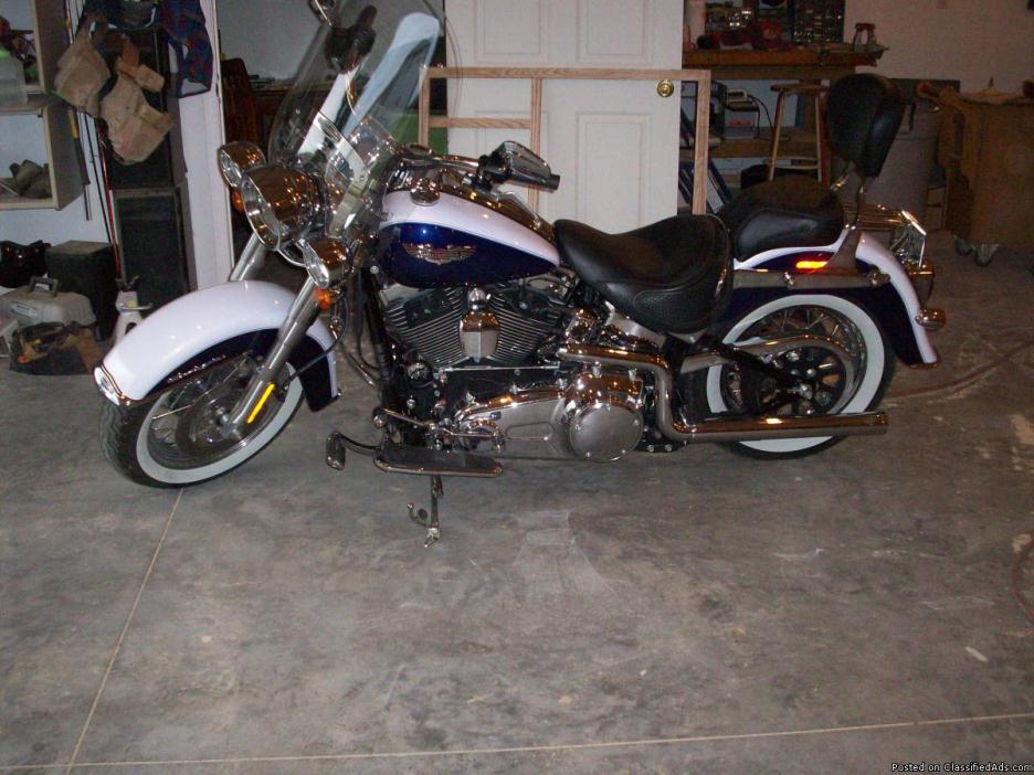 07 Harley Softail Deluxe Nostaliga
